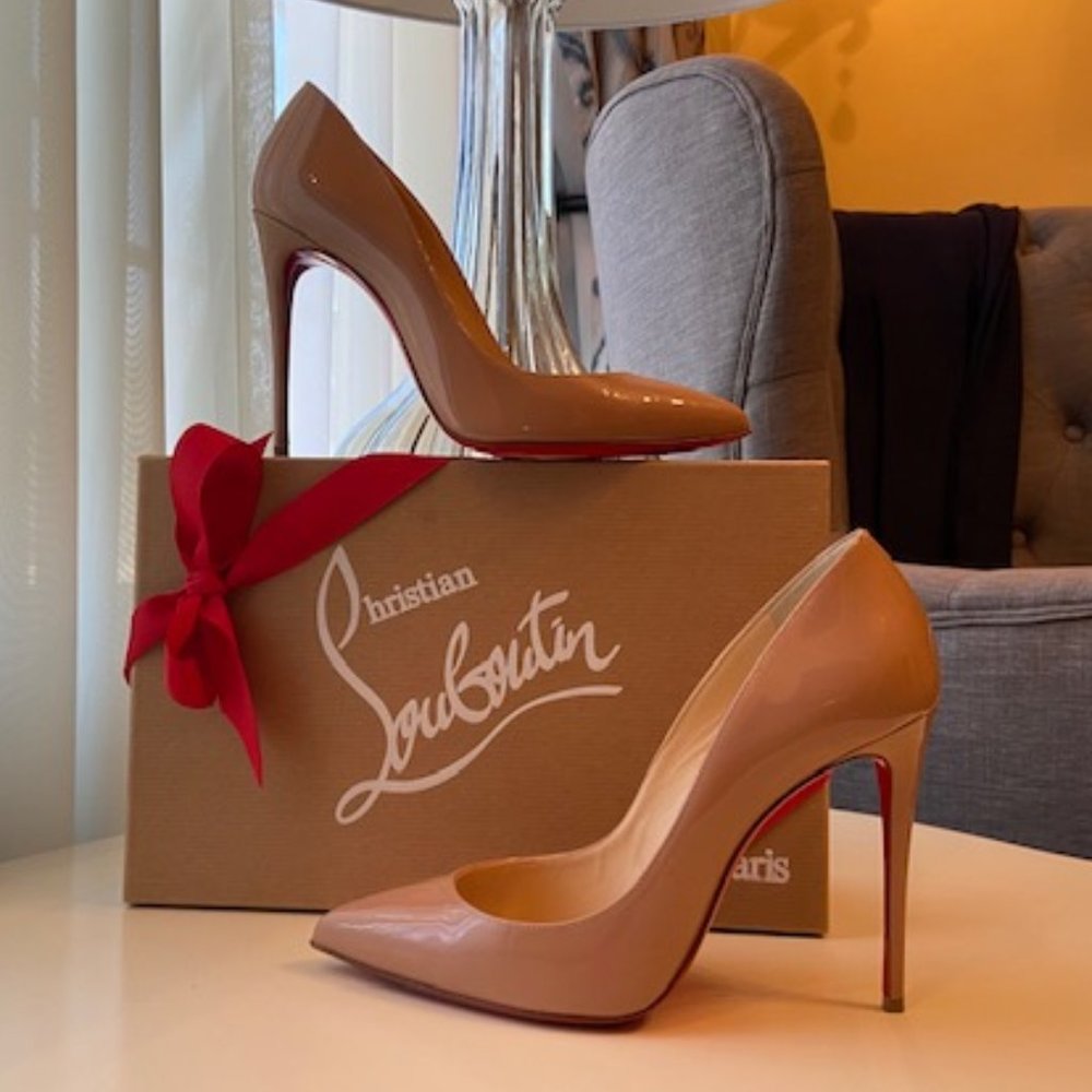 Christian Louboutin Pigalle Follies 100 Nude EU37